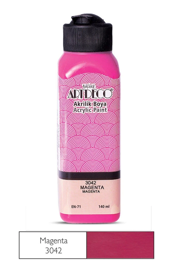 Artdeco Akrilik Boya 140 ML Magenta Akrilik Boya ürün görseli 1