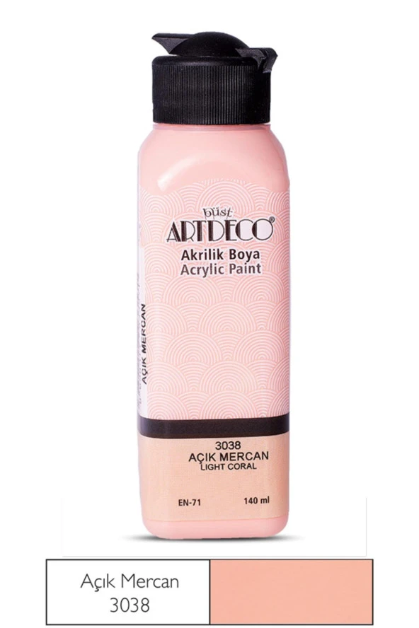 Artdeco Akrilik Boya 140 ML Açık Merdan Akrilik Boya ürün görseli 1
