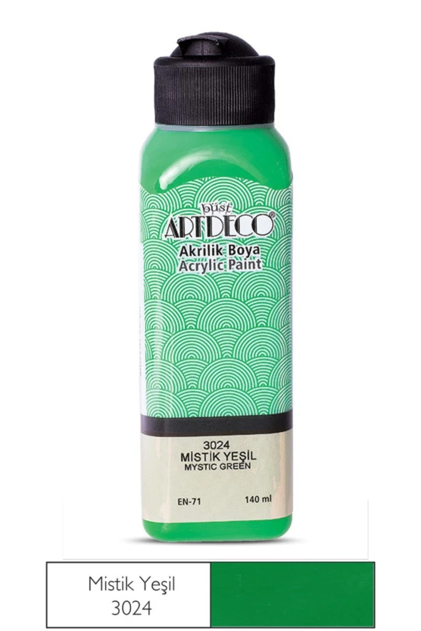 Artdeco Akrilik Boya 140 ML Mistik Yeşil Akrilik Boya ürün görseli 1