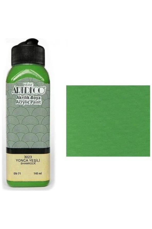 Artdeco Akrilik Boya 140 ML Yonca Yeşil Akrilik Boya ürün görseli 1