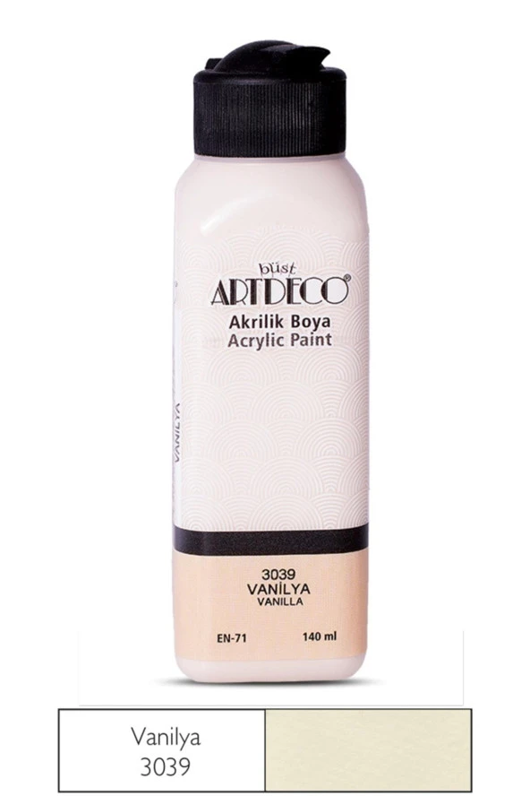 Artdeco Akrilik Boya 140 ML Vanilya Akrilik Boya ürün görseli 1