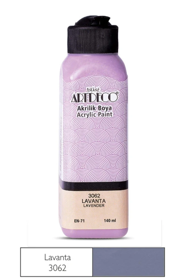 Artdeco Akrilik Boya 140 ML Lavanta Akrilik Boya ürün görseli 1