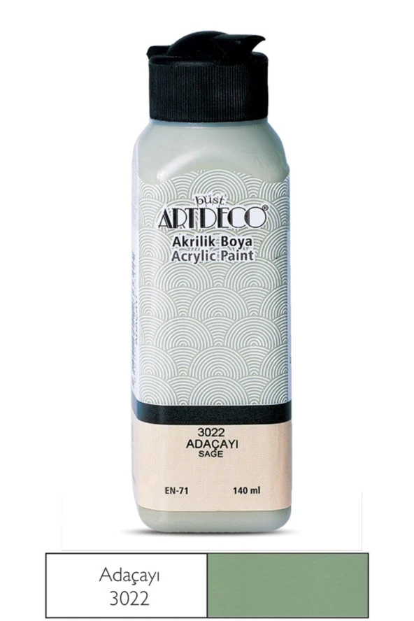 Artdeco Akrilik Boya 140 ML Adaçayı Akrilik Boya ürün görseli 1