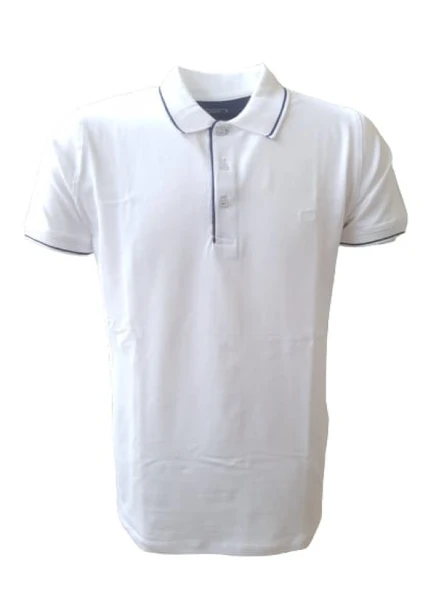 Rey Polo Erkek Basic Polo Yaka Kısa Kol T-shirt 466 ürün görseli 1