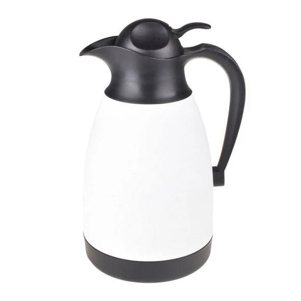 Taşev Aspira Çelik Termos Beyaz 1.5 Litre ürün görseli 1