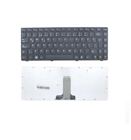 Lenovo B480A, B480G, B485, B485A, B485G, G480, G480A, Z480, Z485 Notebook Klavyesi Tuş Takımı, Siyah TR ürün görseli 1