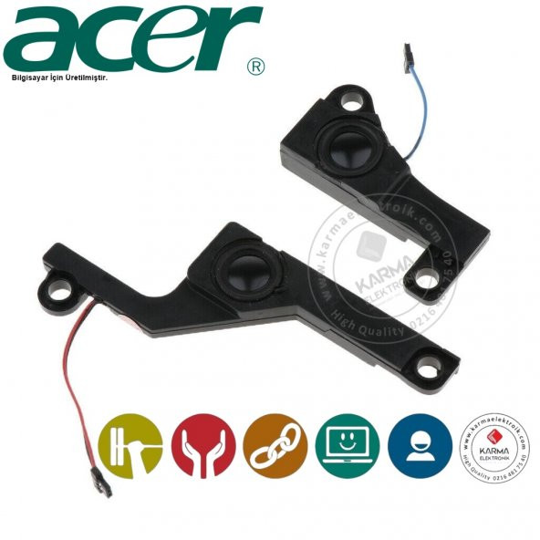 Acer Aspire E1 E1-521 E1-531 E1-571 Notebook Speaker Seti (Hoparlör) - Resim 2