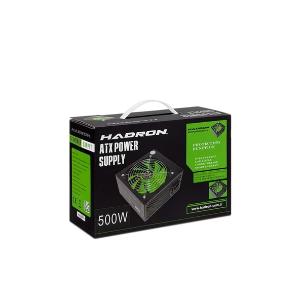 HADRON HD412 POWER SUPPLY 500W KUTULU (PSU) ürün görseli 1