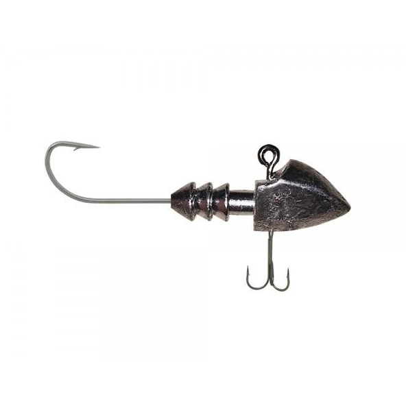 HG95 Zoka 3lü Kancalı Jig Head 5li ürün görseli 1