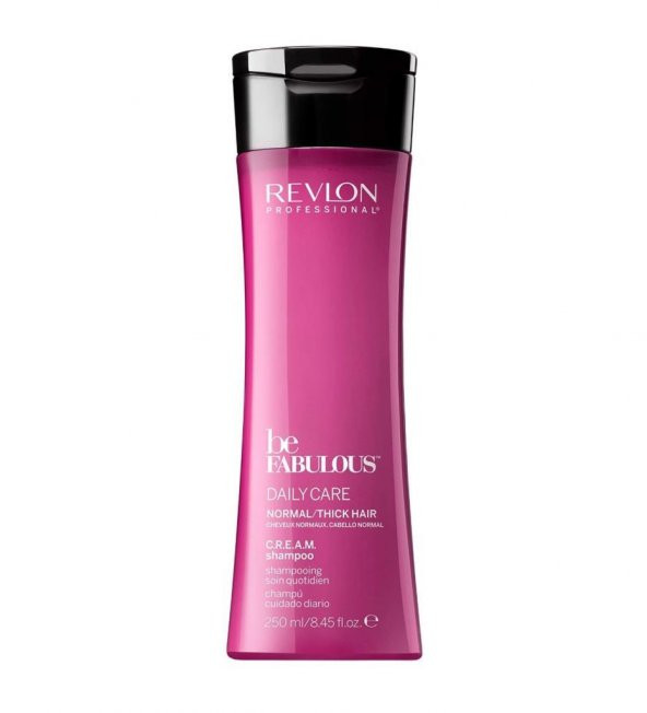 Revlon Professional Be Fabulous Daily Care Normal Thick Hair Cream Shampoo 250 ml ürün görseli 1