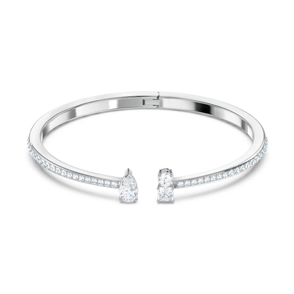 5556912 Swarovski Bilezik Attract-Cuff Czwh-Rhs M ürün görseli 1