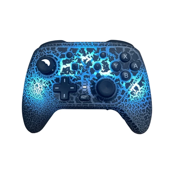YUES Switch Pro Controller Oyun Kolu Joystick Işıklı Siyah (NİNTENDO SWİTCH /SWİTCH LİTE / PC / ANDROİD UYUMLU) ürün görseli 1