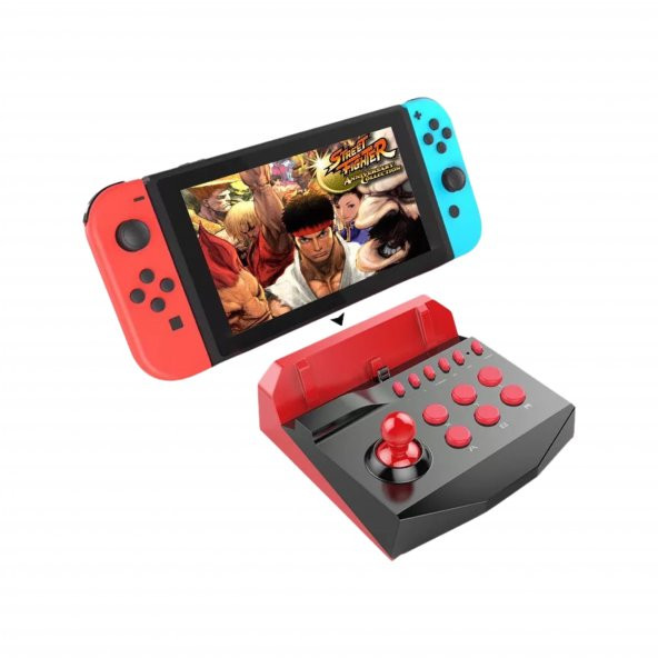 YUES Switch Arcade Joytsick Fighting Stick (Switch/Switch Lite Uyumlu) - Resim 2