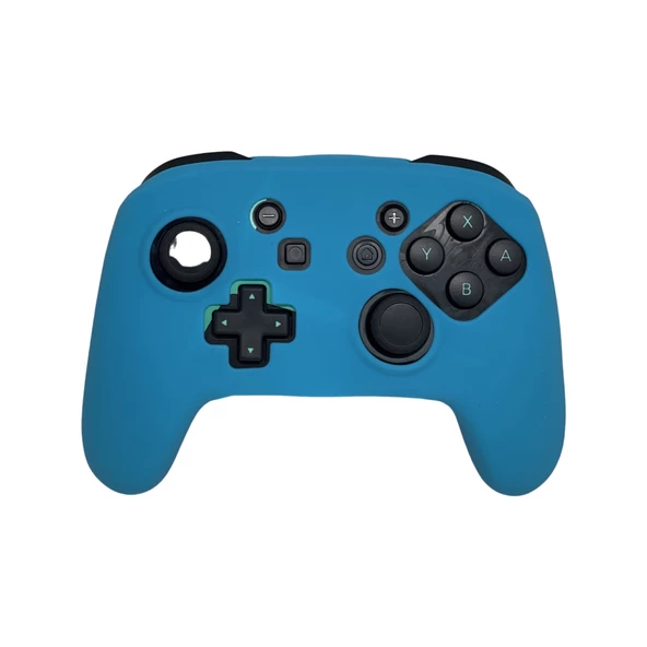 YUES Switch Pro Controller Joystick Silikon Koruyucu Kılıf Mavi ürün görseli 1