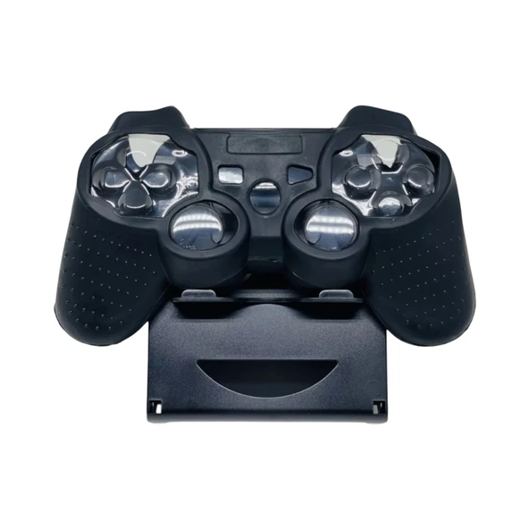 YUES PS3 Joystick Silikon Kılıf Dualshock Koruyucu Kılıf Siyah ürün görseli 1