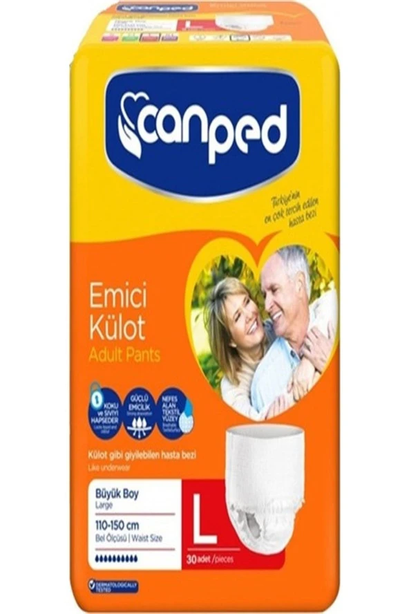 Canped Emici Külot- Large -  30 Lu -  Büyük Beden ürün görseli 1