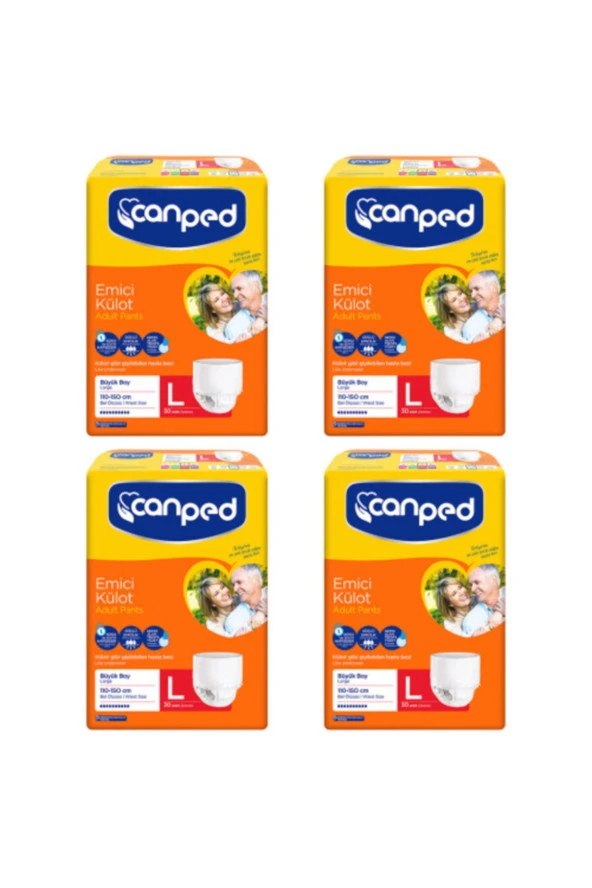 Canped Large 30'lu Emici Külot - Resim 3