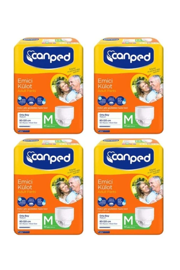 Canped Medium Emici Kilot 30'lu - Resim 2