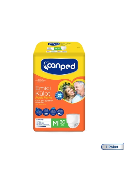 Canped Emici Külot Orta Boy Medium 30 Lu ürün görseli 1