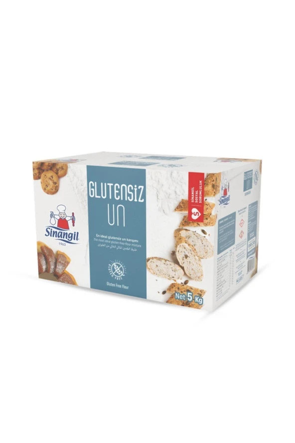 Sinangil Glutensiz Un 5 Kg 3 Adet ürün görseli 1