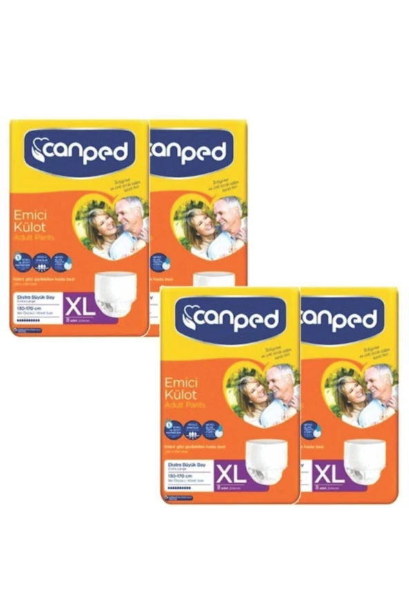 Canped Emici Külot Xl 8X4:32 Adet 130-170 Cm ürün görseli 1