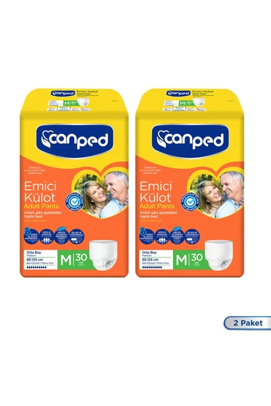 Canped Emici Külot Orta Boy Medium 60 Adett ürün görseli 1