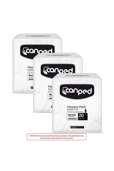 Canped MESANE PEDİ 20 Lİ LARGE (L) 3 ADET - Resim 2