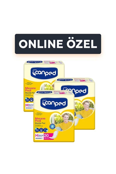 Canped MESANE PEDİ 20 Lİ LARGE (L) 3 ADET ürün görseli 1