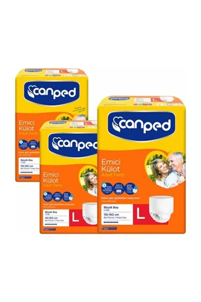 Canped Emici Külot Hasta Bezi Large Boy 24 Adet Ekonomik Paket ürün görseli 1