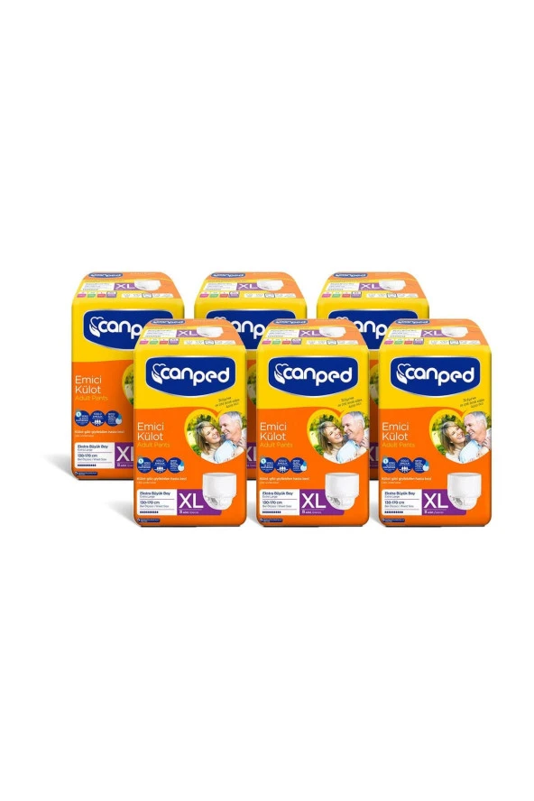 Canped Hasta Bezi Extra Large 8 li X 6 Adet ürün görseli 1