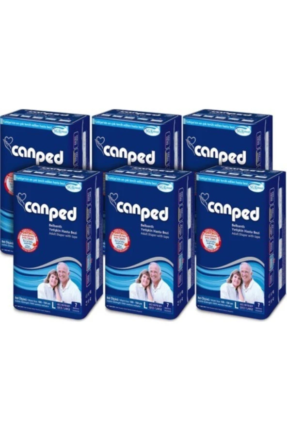 Canped Belbantlı Hasta Bezi Büyük Gece 42'li ürün görseli 1