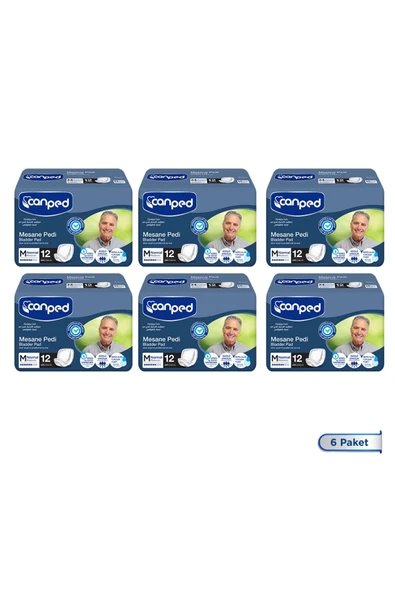 Canped Mesane Pedi Erkek 12 Li X 6 Adet ürün görseli 1