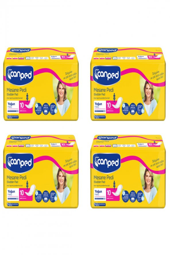Canped 4'lü Mesane Pedi Yoğun Büyük Beden (bladder Pad Heavy Large) ürün görseli 1