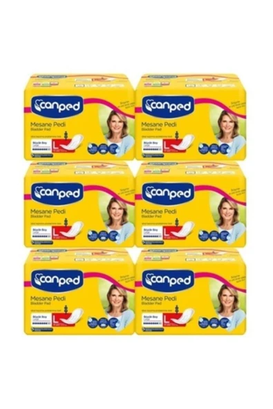 Canped MESANE PEDİ 10 LU LARGE (L) 6 ADET ürün görseli 1