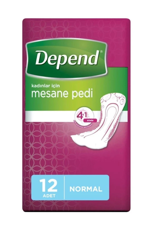 Depend Mesane Pedi Kadın Normal 144 Adet (12pkx12) - Resim 2