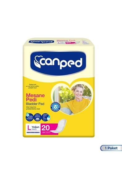 Canped MESANE PEDİ 20 Lİ LARGE (L) 1 ADET ürün görseli 1