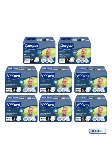 Canped Mesane Pedi Erkek 12 Li X 8 Adet ürün görseli 1