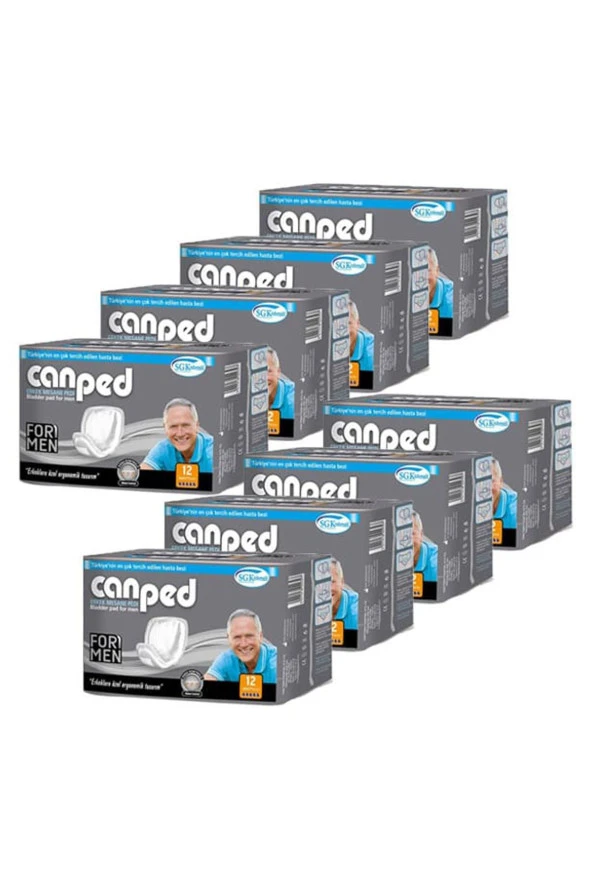 Canped Mesane Pedi Erkek 12 li x 8 Adet ürün görseli 1