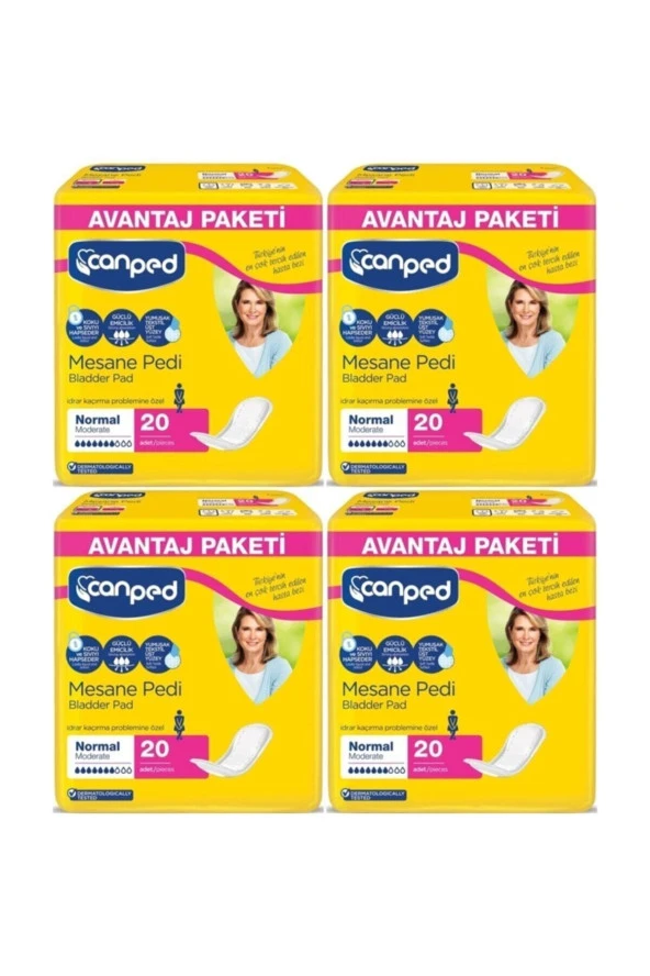 Canped Orta Boy Normal Mesane Pedi 20x4 80 Adet ürün görseli 1