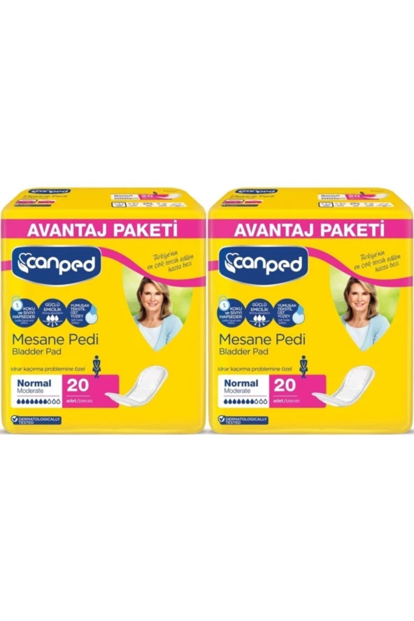 Canped Orta Boy Normal Mesane Pedi 20x2:40 Adet ürün görseli 1