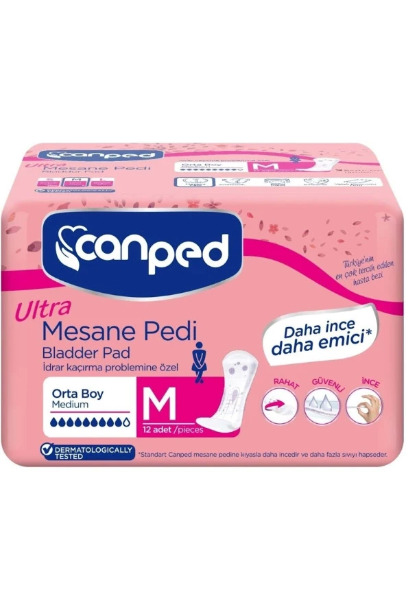 Canped Mesane Pedi Ultra M - Medium - Orta 48 Adet (4PKX12) ürün görseli 1