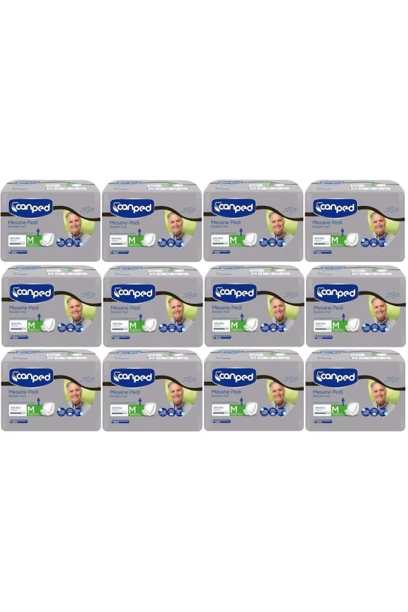 Canped Mesane Pedi Klasik Erkek M-orta 144 Adet (12pk*12) ürün görseli 1