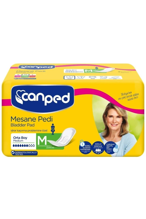 Canped MESANE PEDİ 10 LU ORTA (M) 1 ADET ürün görseli 1