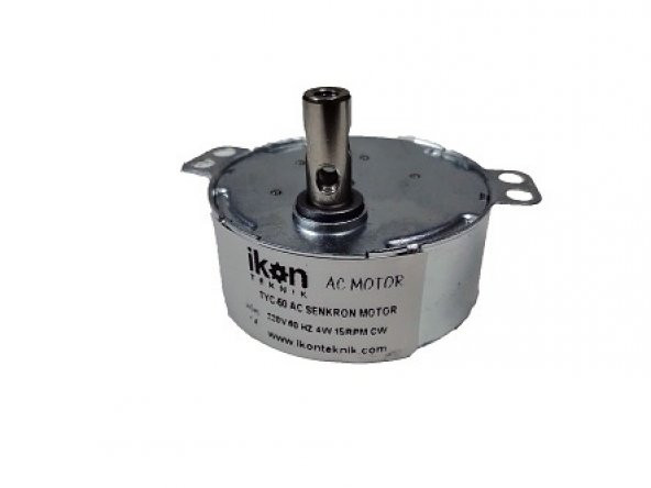TYC 50 15 RPM CW Tek Yön 4W AC Senkron Motor,Şömine Motoru, MG503 ürün görseli 1