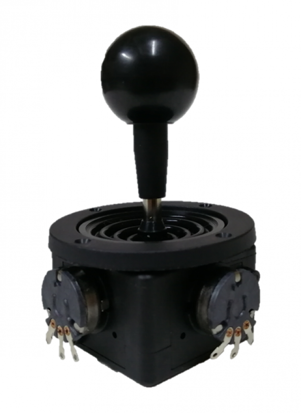2 Eksenli 10K Potansiyometre Tuşsuz Profesyonel Joystick. 81 mm ürün görseli 1