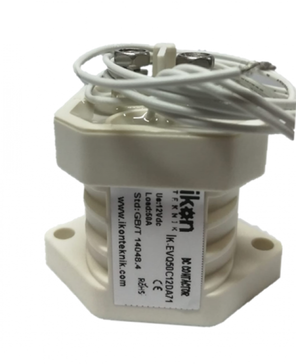 Evq50C12Da71 Kontaktör 50A 12 750V Spst No Yardımcı Kontak ürün görseli 1