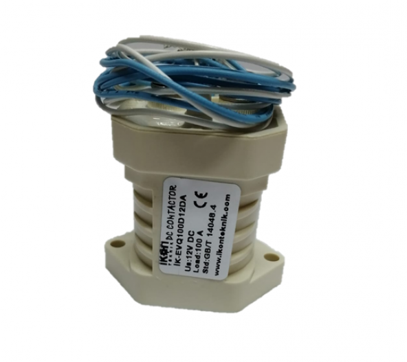 Evq100D12Da Dc Kontaktör 100A 12 900V Dc Spst No Yardımcı Kontak ürün görseli 1