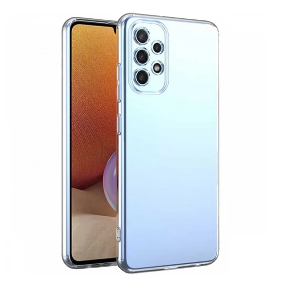 FitCase Samsung Galaxy A73 5G Kılıf Kamera Korumalı Silikon Şeffaf Kapak ürün görseli 1