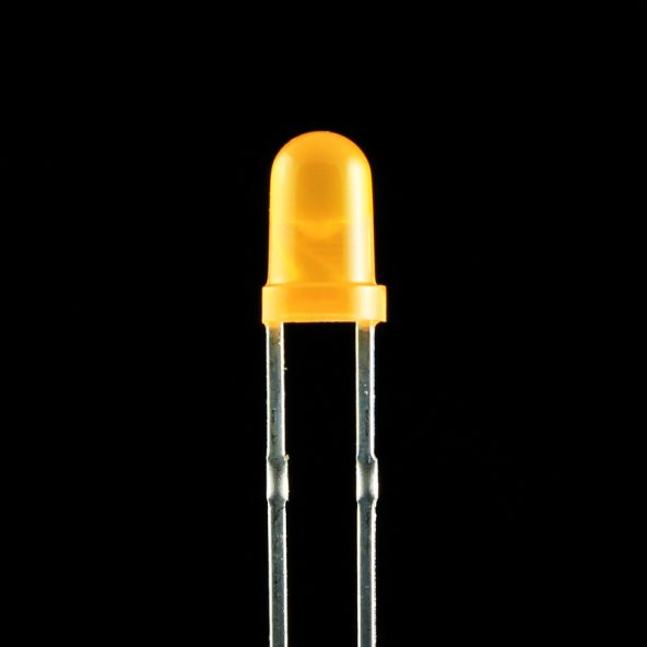 3mm Led Turuncu Everlight - 1000 Adet - Resim 3