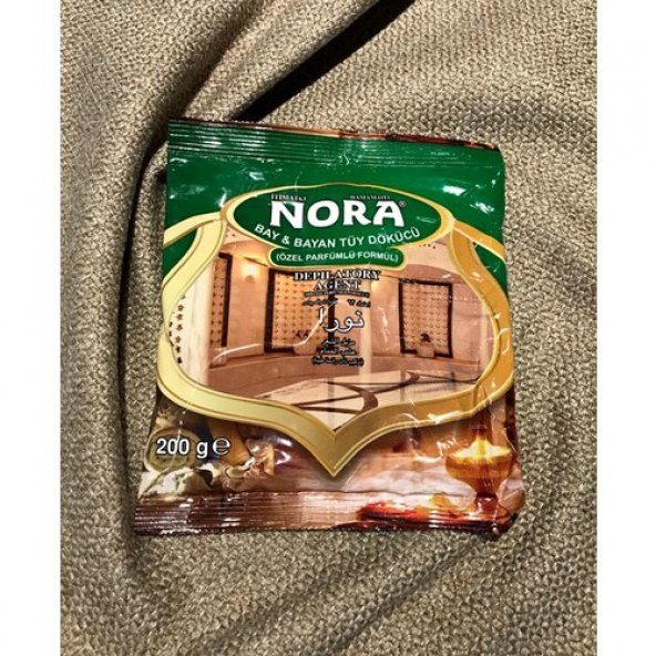 Nora Bay Bayan Tüy Dökücü Kokusuz Özel Parfümlü Hamam Otu Depilatory Agent 200 gr ürün görseli 1
